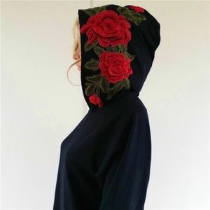 Floral Hooded Shirt